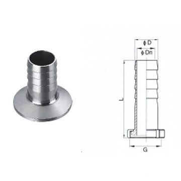 Sanitary Hose Coupling Clamped End